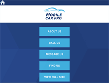 Tablet Screenshot of mobilecarpro.com